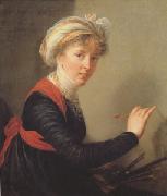 VIGEE-LEBRUN, Elisabeth Self Portrait (san 05) oil on canvas